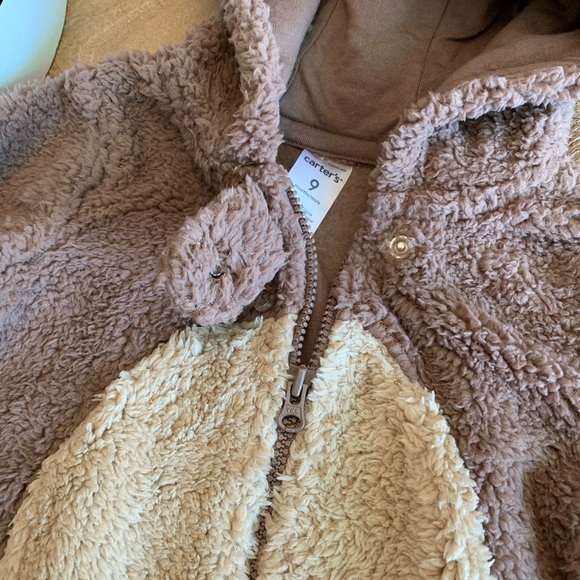 3/20$ NWT 🦌❄️ Carter’s Reindeer sherpa onepiece - Picture 2 of 7